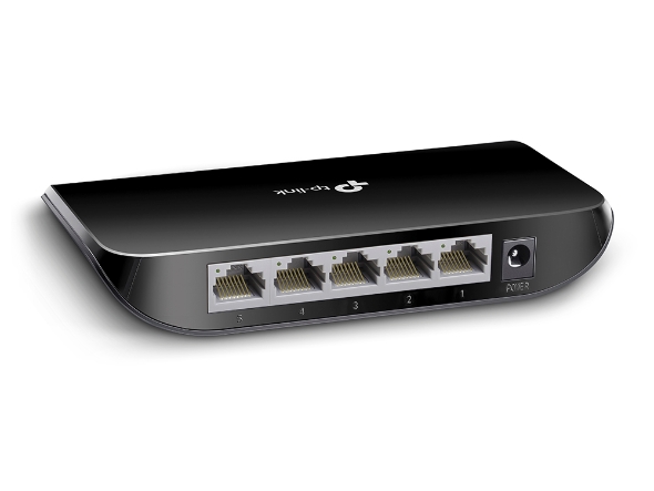  TP-LINK  SWITCH 5 PORT  10/100/1000(TL-SG1005D) 