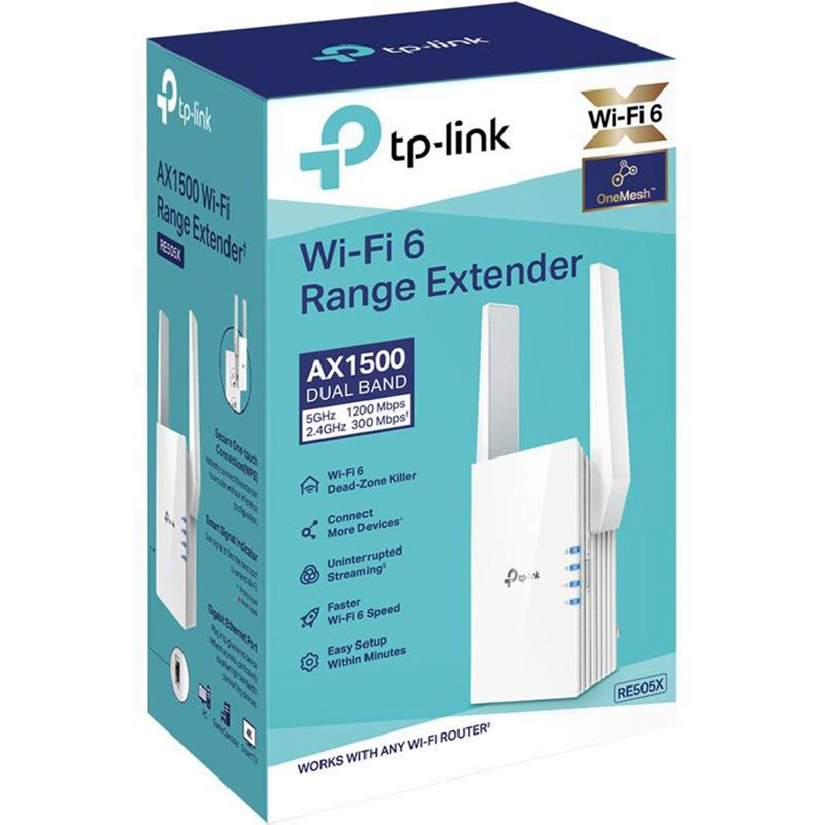 TP-Link RE505X (AX1500) Range Extender